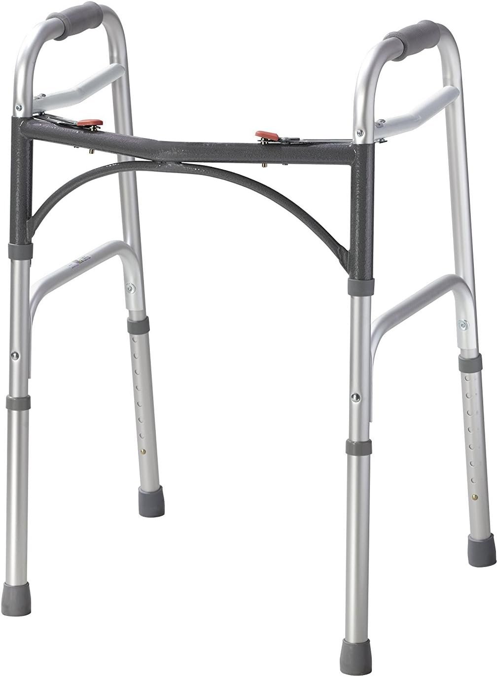 Drive Medical Deluxe 2Button Folding Walker Review Reliable & Versatile